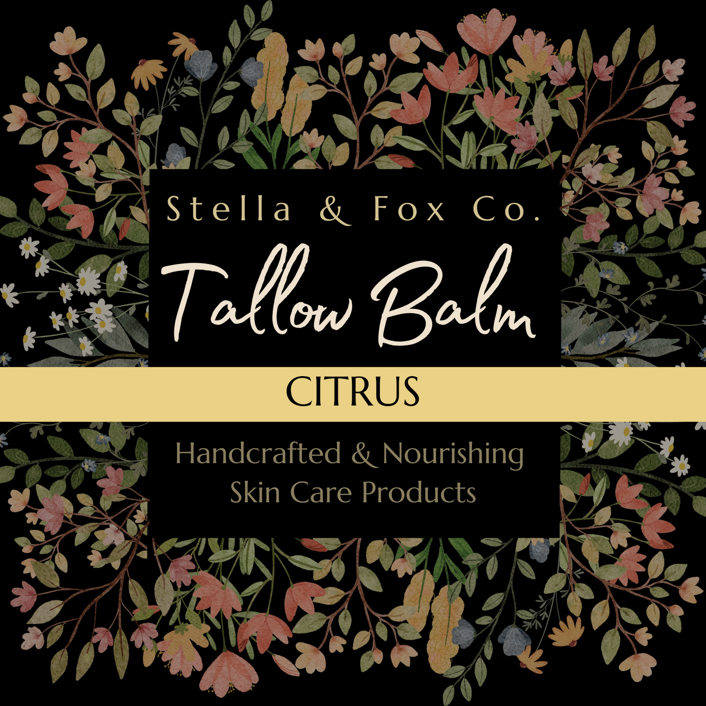 Tallow Balm - Citrus