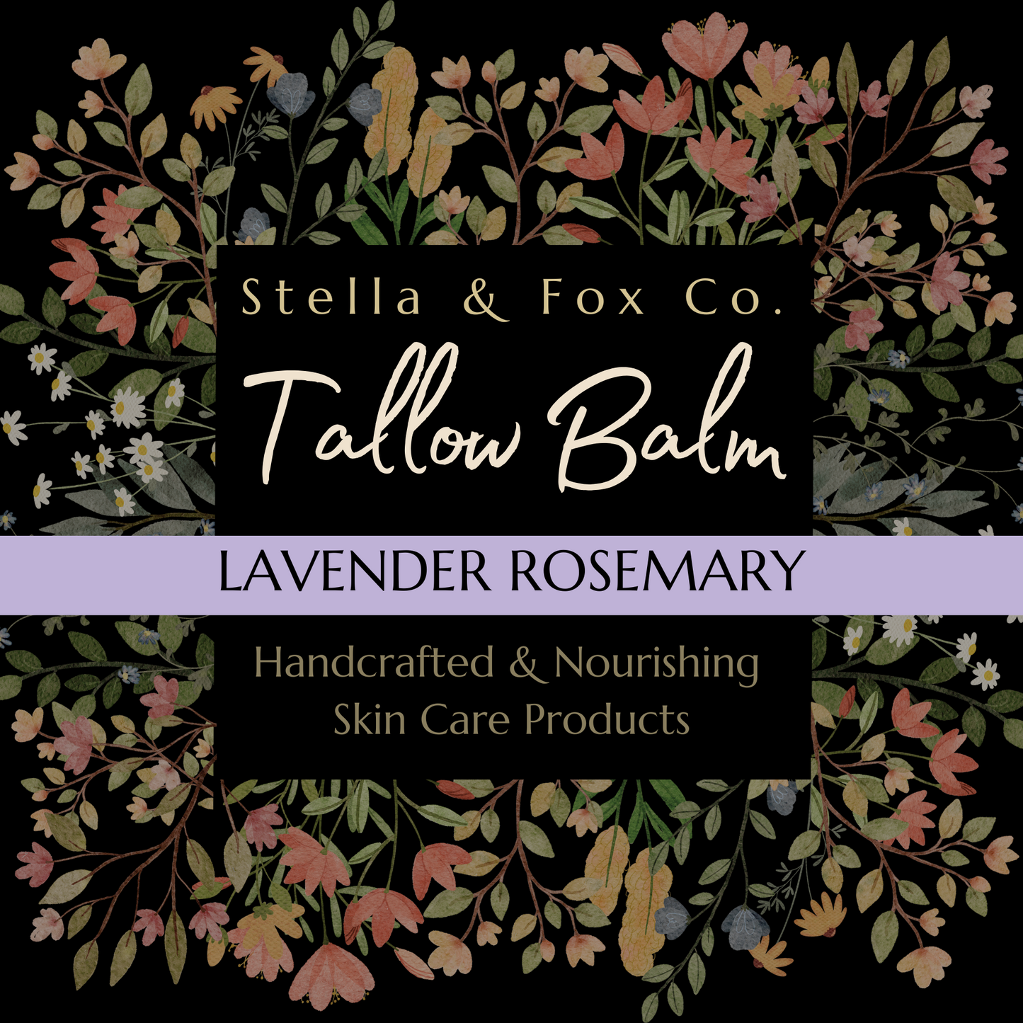 Tallow Balm - Lavender Rosemary
