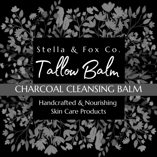 Charcoal Cleansing Tallow Balm