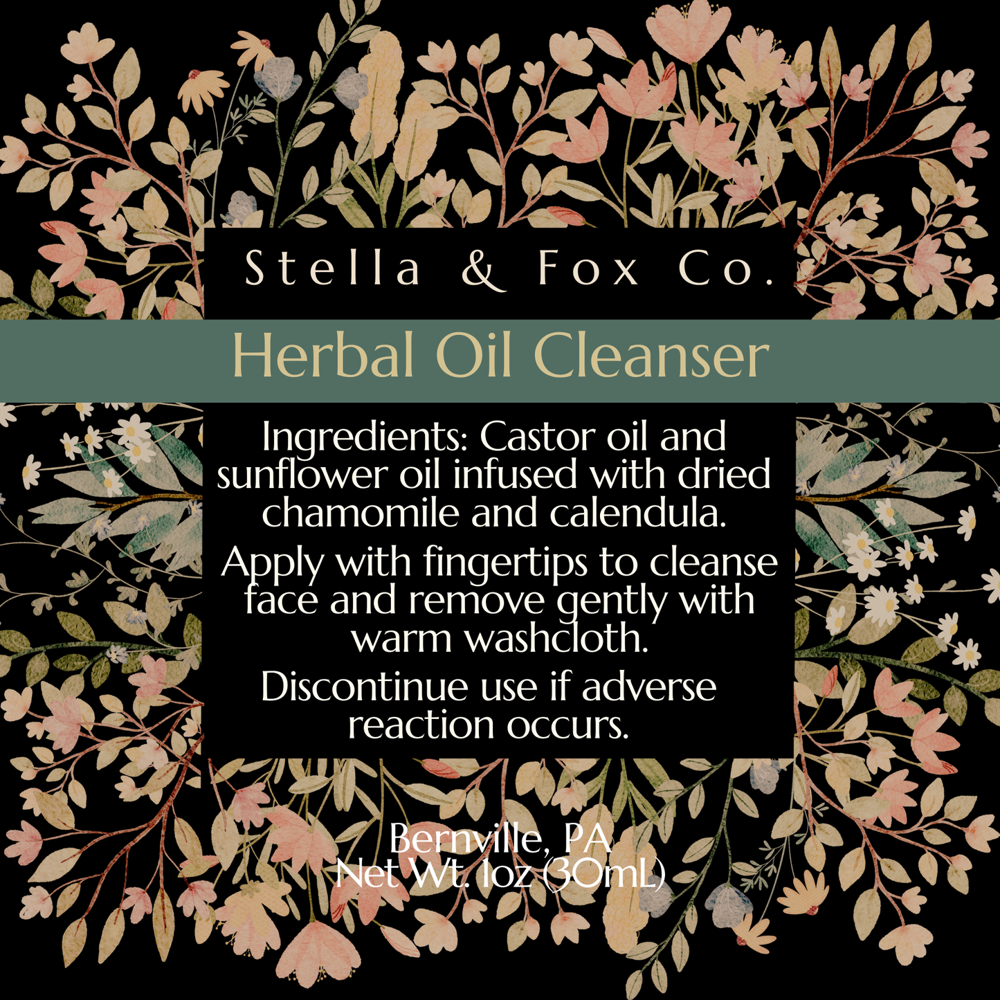 Herbal Oil Cleanser