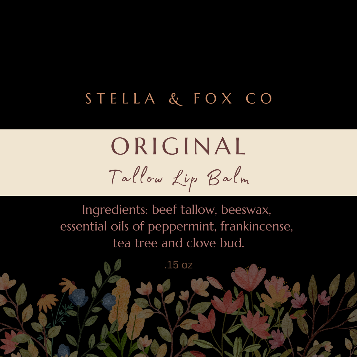 Tallow Lip Balm